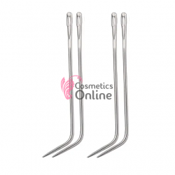 Ace pentru cusut extensii de par, set 4 bucati curbura J - mari APC001DD